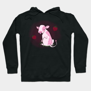 Strawberry Milk Cow Hoodie